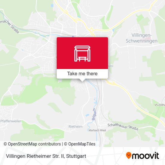 Карта Villingen Rietheimer Str. II