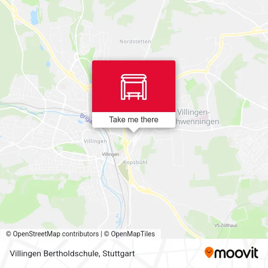 Карта Villingen Bertholdschule