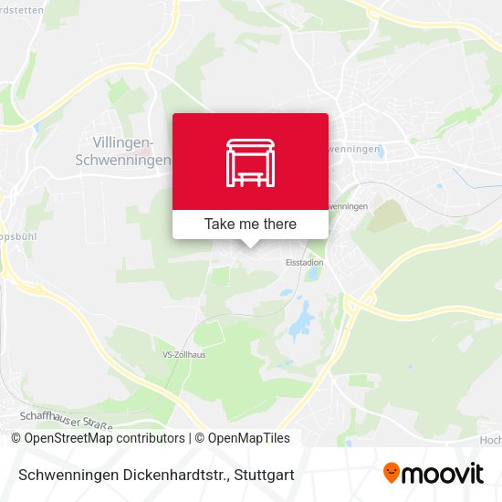 Schwenningen Dickenhardtstr. map