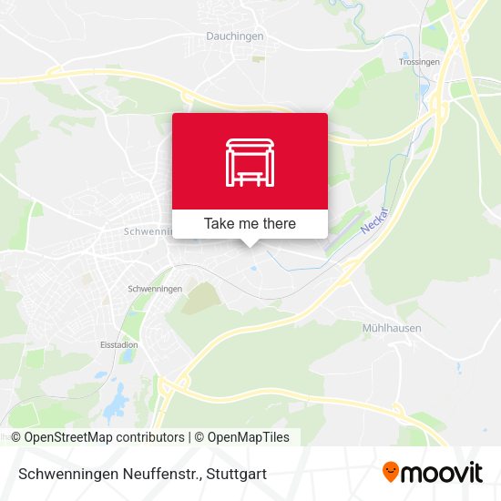 Schwenningen Neuffenstr. map