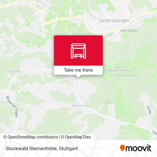 Карта Stockwald Sternenhöhe