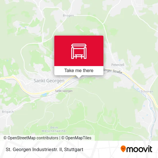 Карта St. Georgen Industriestr. II