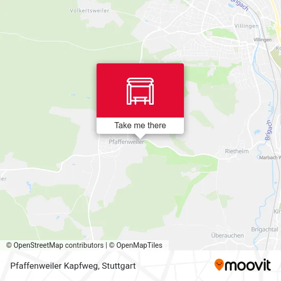 Карта Pfaffenweiler Kapfweg