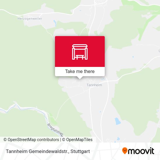 Tannheim Gemeindewaldstr. map