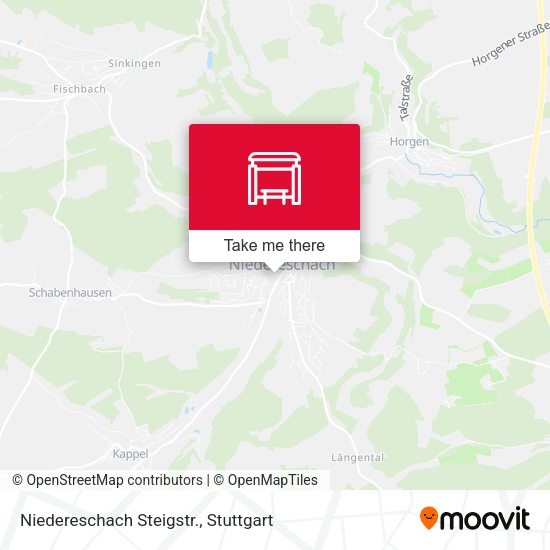 Niedereschach Steigstr. map
