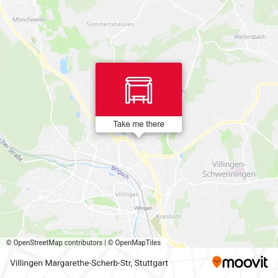 Карта Villingen Margarethe-Scherb-Str