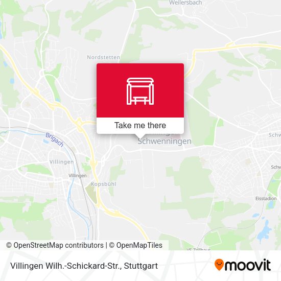Villingen Wilh.-Schickard-Str. map