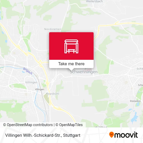Карта Villingen Wilh.-Schickard-Str.