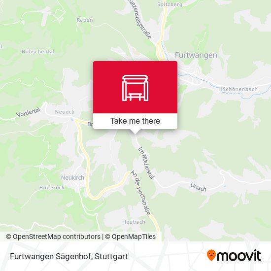 Furtwangen Sägenhof map