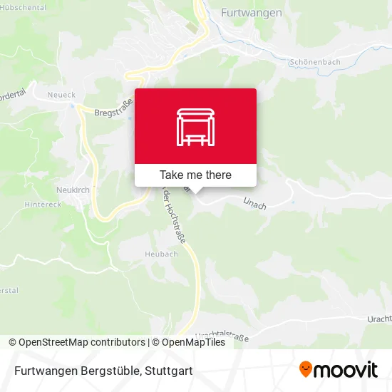 Карта Furtwangen Bergstüble