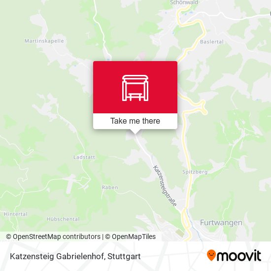 Карта Katzensteig Gabrielenhof
