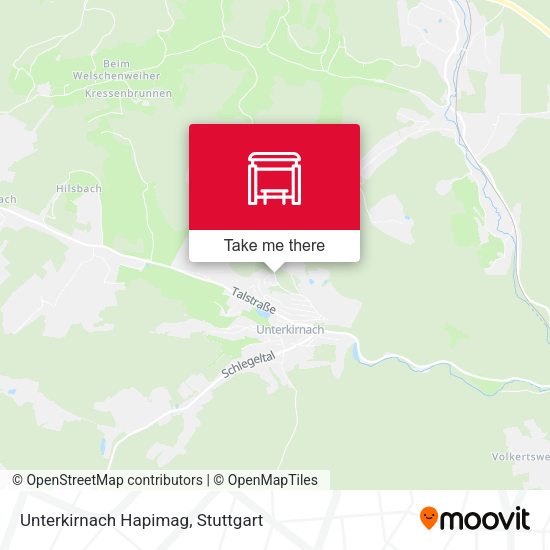 Unterkirnach Hapimag map
