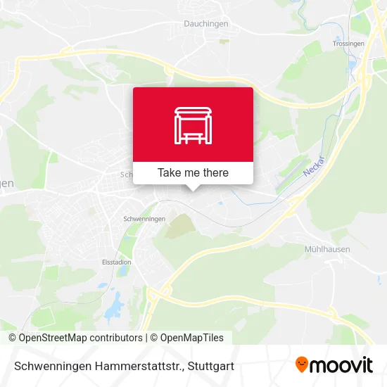 Карта Schwenningen Hammerstattstr.