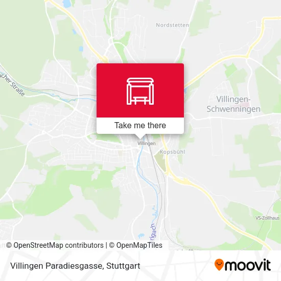 Карта Villingen Paradiesgasse