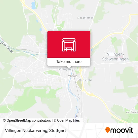Карта Villingen Neckarverlag