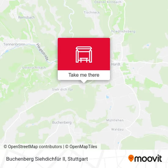 Карта Buchenberg Siehdichfür II