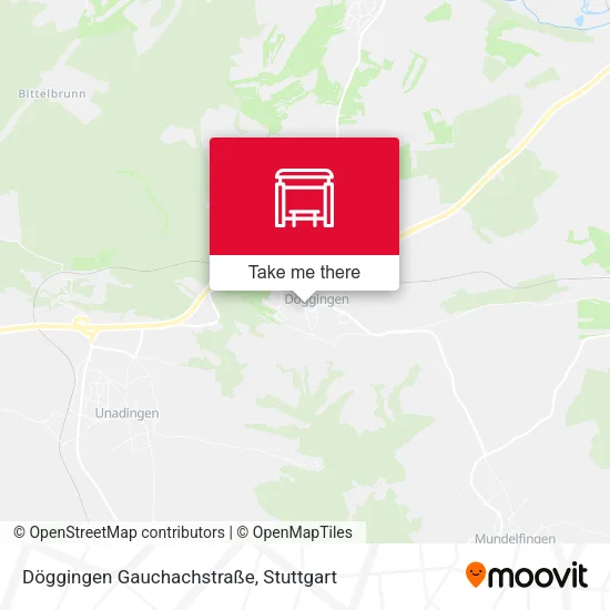 Карта Döggingen Gauchachstraße