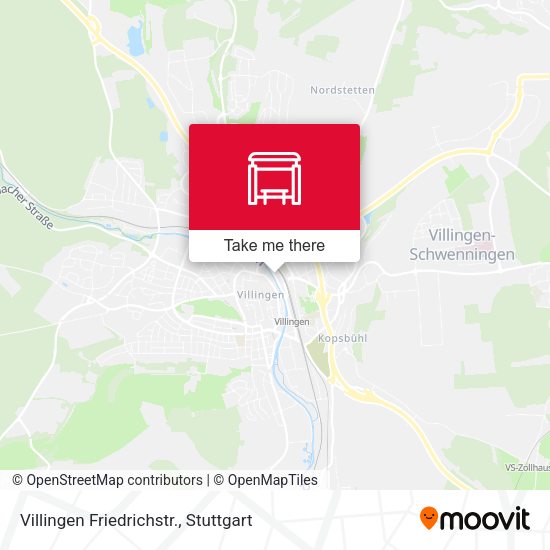 Villingen Friedrichstr. map
