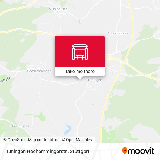 Tuningen Hochemmingerstr. map