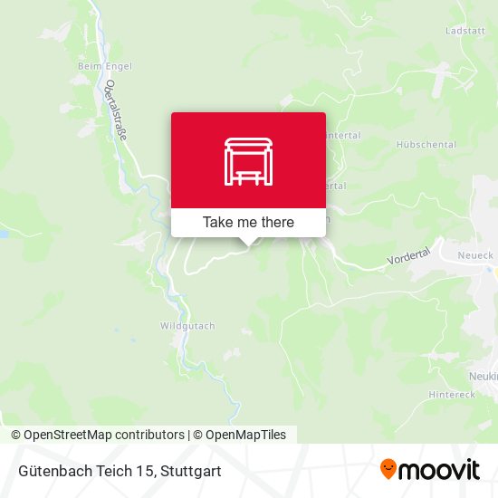 Gütenbach Teich 15 map