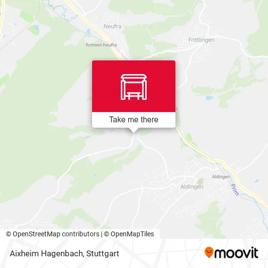 Карта Aixheim Hagenbach
