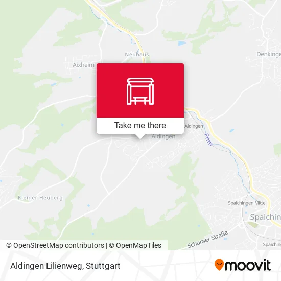 Карта Aldingen Lilienweg