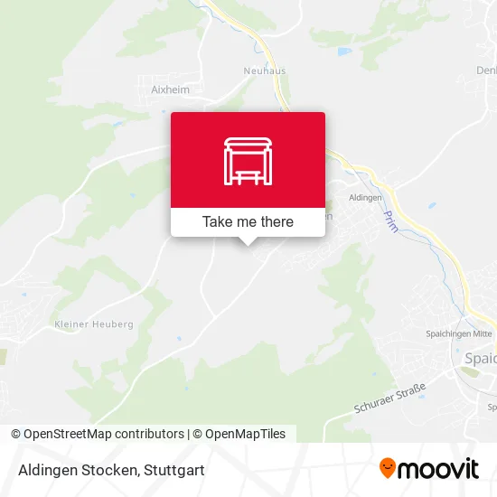 Карта Aldingen Stocken