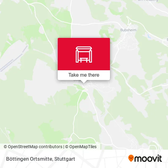 Карта Böttingen Ortsmitte