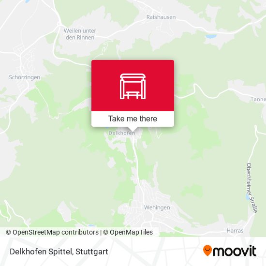 Карта Delkhofen Spittel