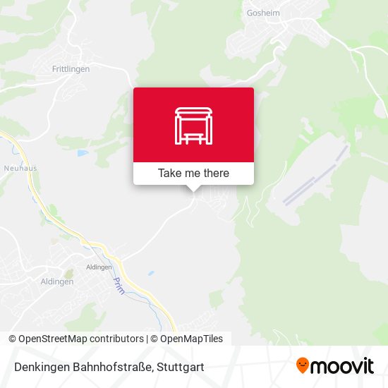 Denkingen Bahnhofstraße map