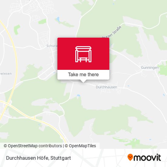 Durchhausen Höfe map