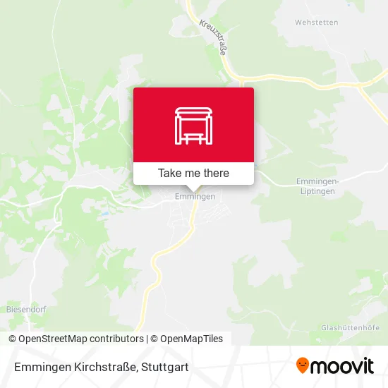 Карта Emmingen Kirchstraße
