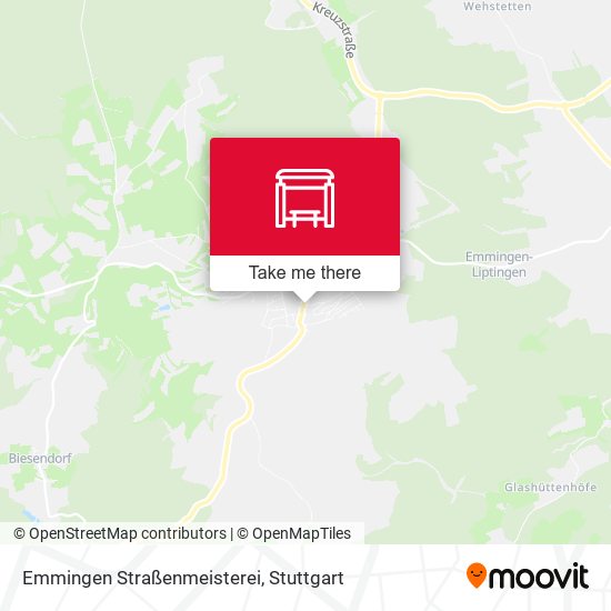 Emmingen Straßenmeisterei map