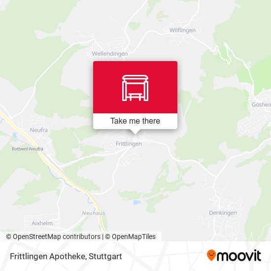 Frittlingen Apotheke map