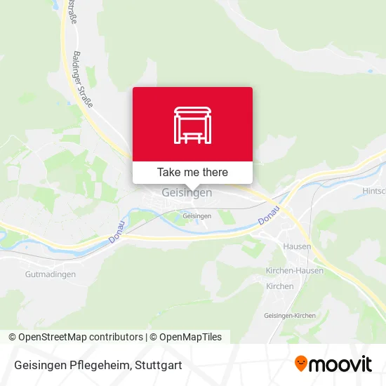 Карта Geisingen Pflegeheim