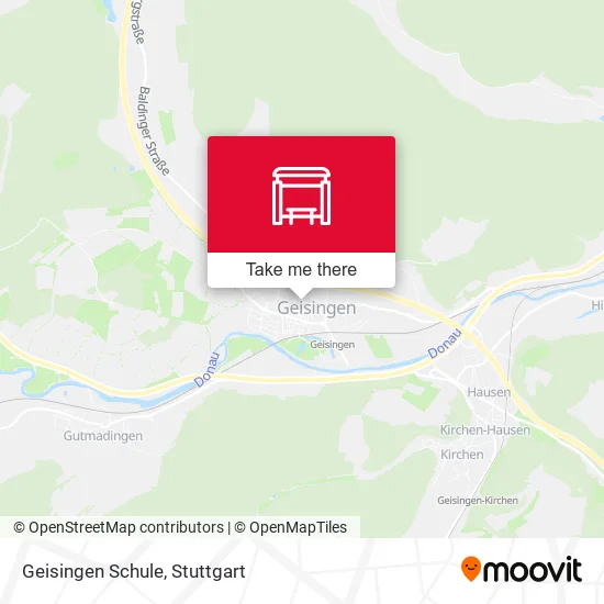 Карта Geisingen Schule