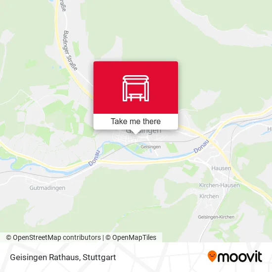 Карта Geisingen Rathaus