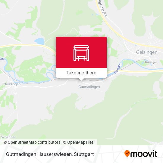 Gutmadingen Hauserswiesen map