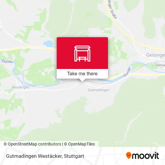 Карта Gutmadingen Westäcker
