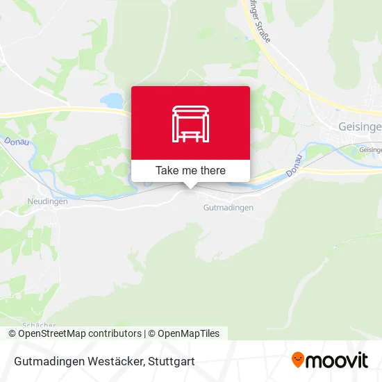 Карта Gutmadingen Westäcker