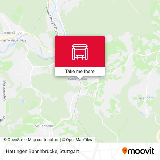 Hattingen Bahnhbrücke map