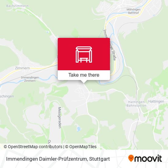 Immendingen Daimler-Prüfzentrum map
