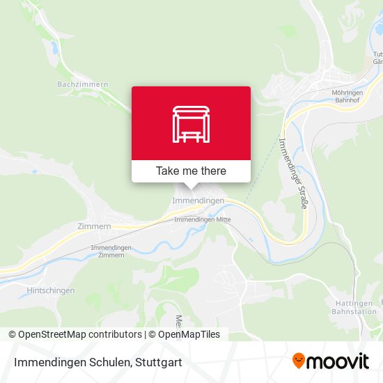 Immendingen Schulen map