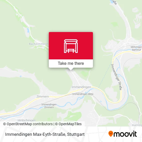 Карта Immendingen Max-Eyth-Straße