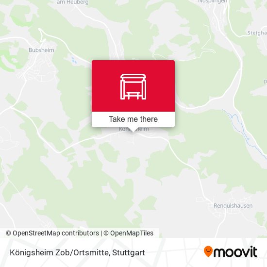Königsheim Zob/Ortsmitte map