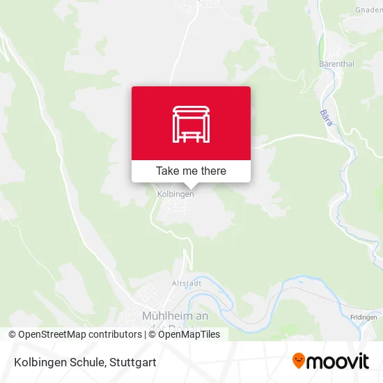 Карта Kolbingen Schule