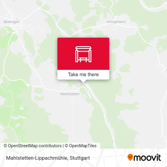 Карта Mahlstetten-Lippachmühle