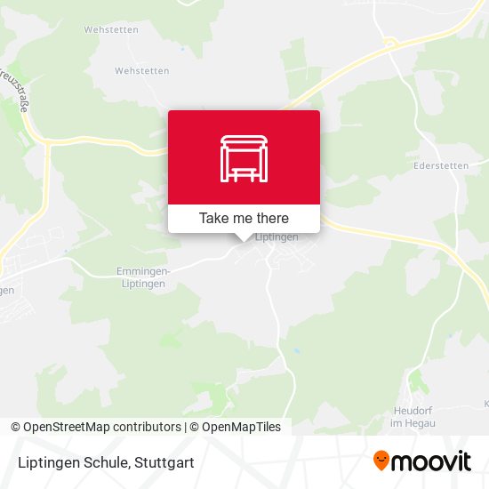 Карта Liptingen Schule