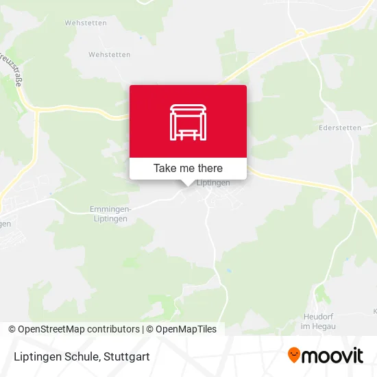 Карта Liptingen Schule