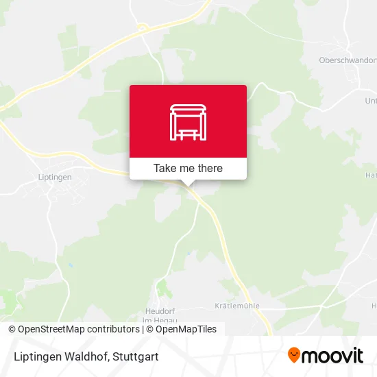 Карта Liptingen Waldhof